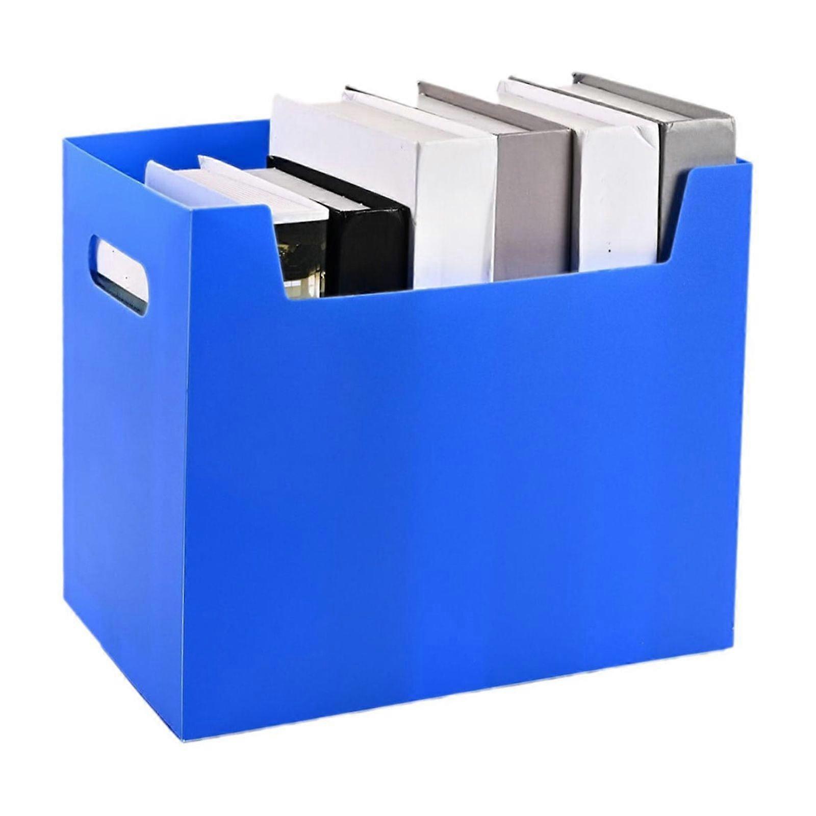 Yonrjhukm File Organizer, Collapsible Storage Box with Lids, Compatible with Office & Home Document Organization, Easy Slide, Durable Hanging File