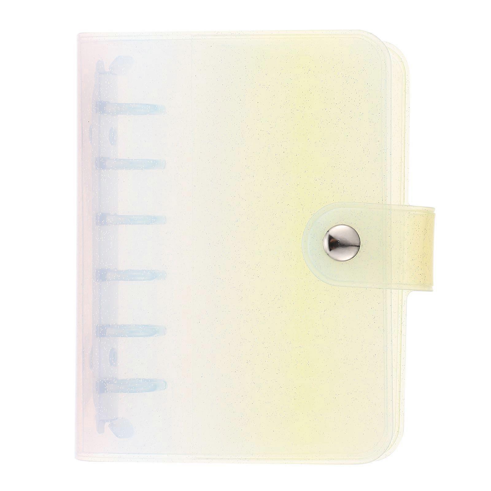 Loose-leaf Notebook Cover Office Notepad PVC Case Personal Scrapbook Binder