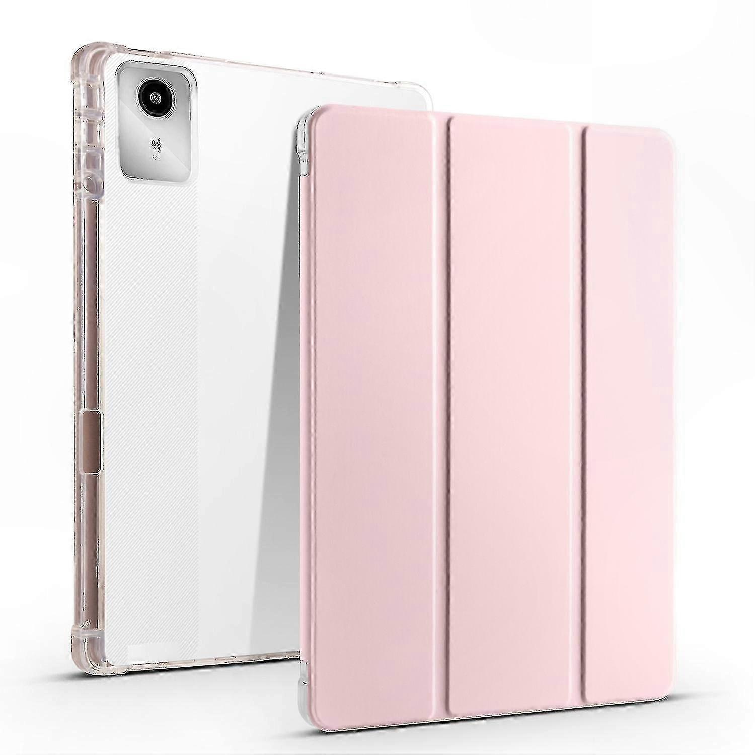 Tri-Fold Leather Case Compatible with 11 Inch Tablets, Stylish Protective Cover for Enhanced Durability and Portability