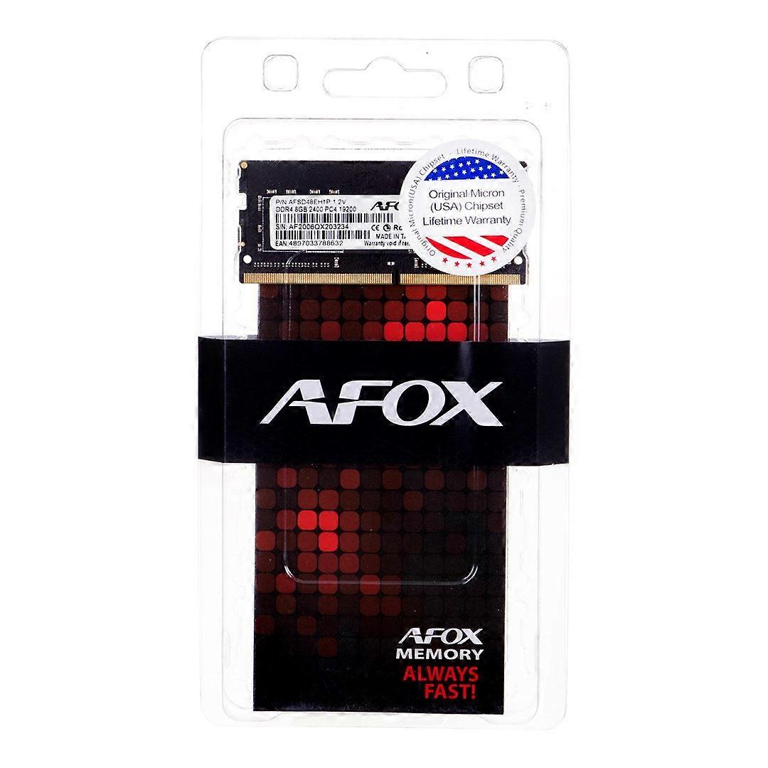 Afox DDR4 8G 2400 So Dimm -muistimoduuli 8 Gb 1 x 8 Gb 2400 Mhz