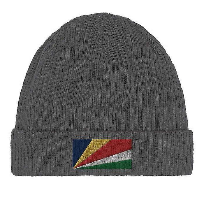 Seychelles Flag Cap in Gray