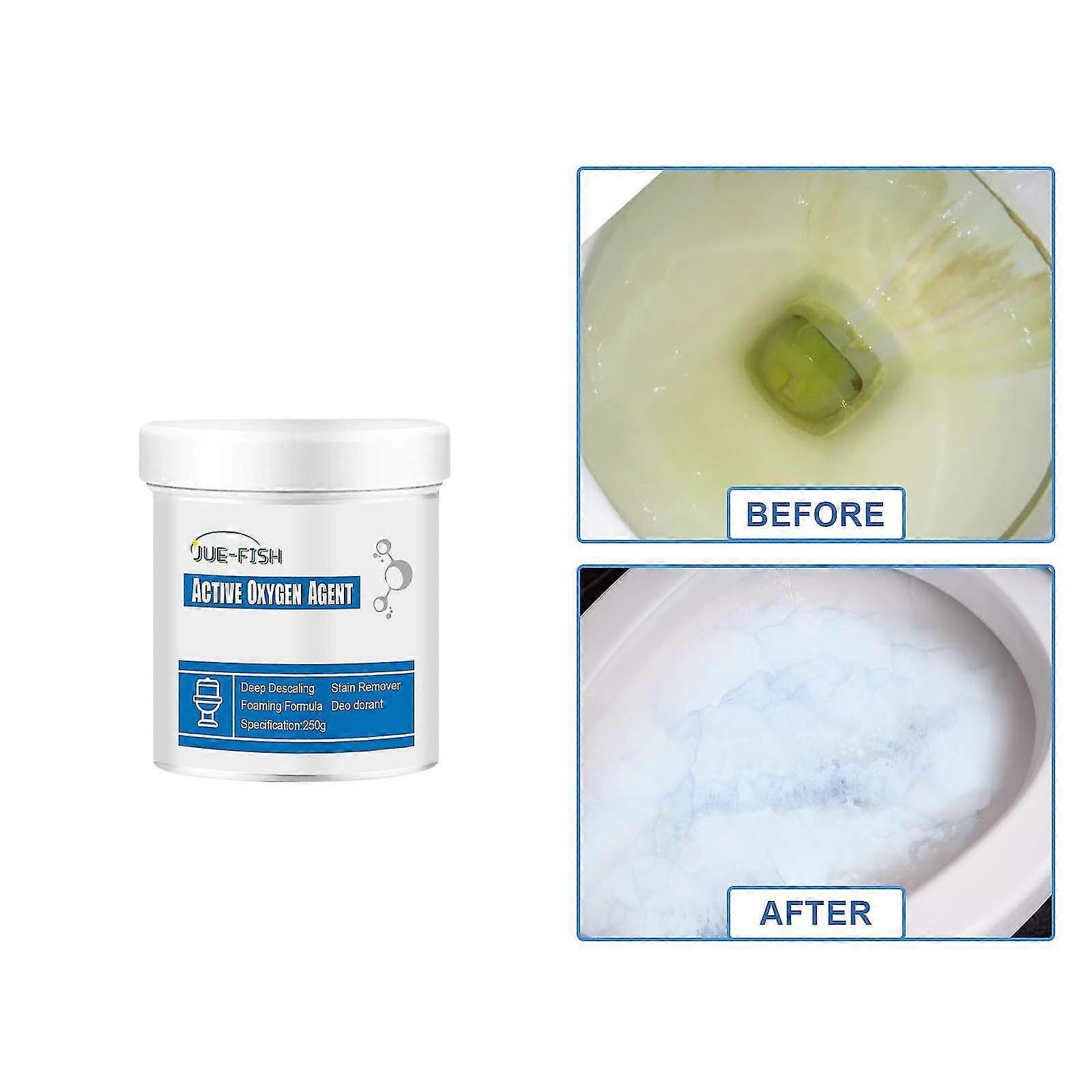 Toilet Cleaner Pipe Dredger Deodorant For Pipe Dredger In Kitchen Bathroom Etc Toilet Active Oxygen Agent 250Ml