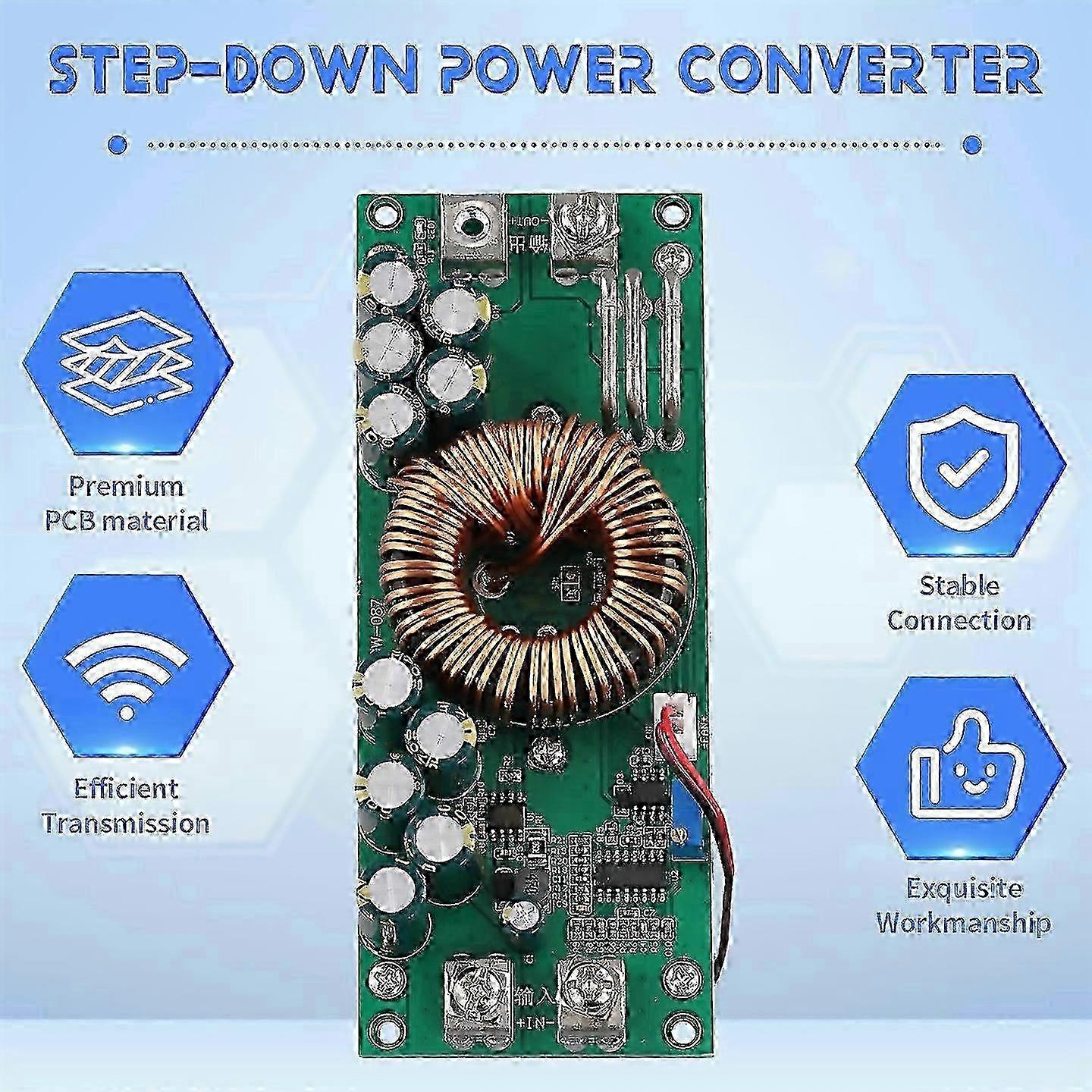 Adjustable DC Stepdown Module 48v to 60v or 90v to 60v for Dcdc1500w DC