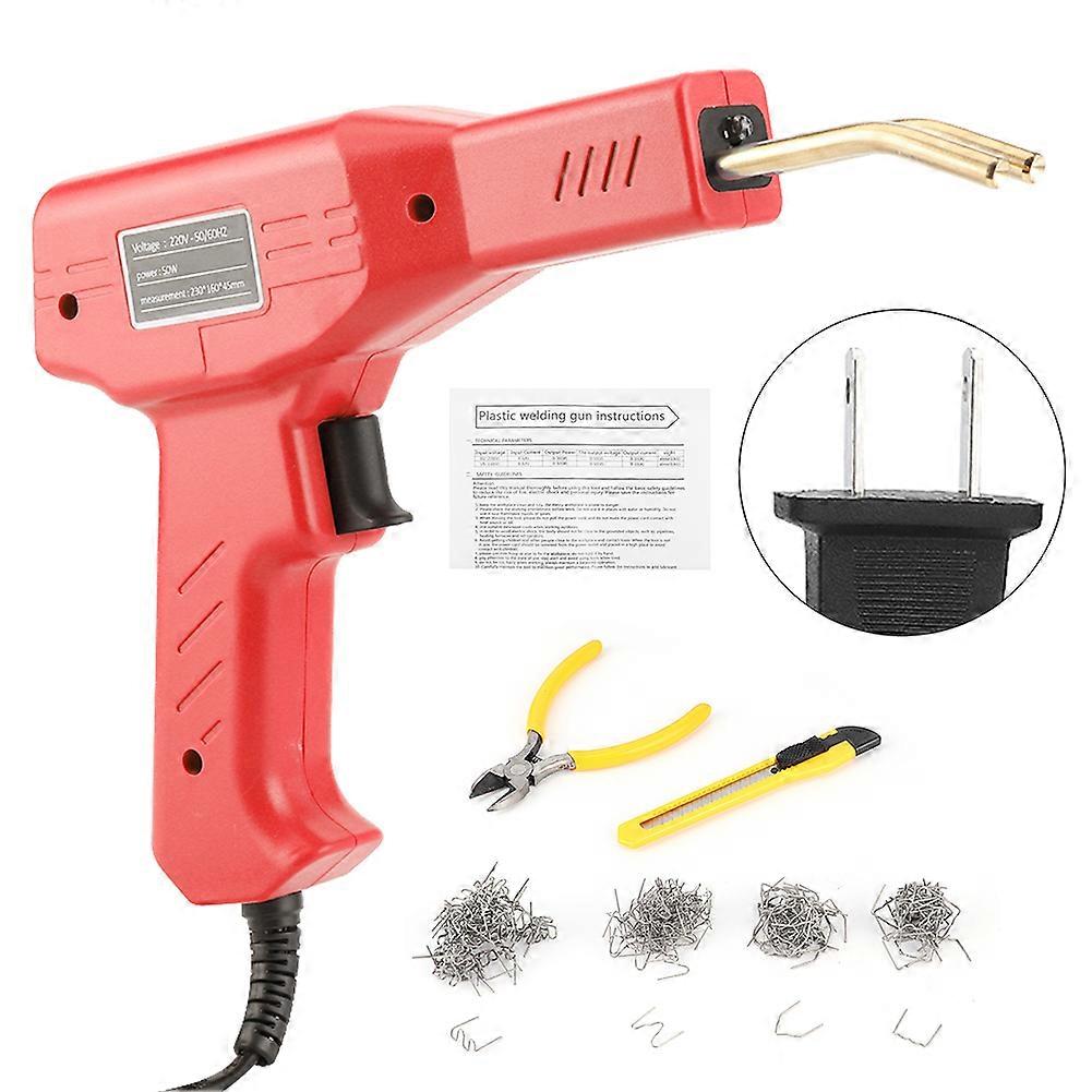 Welding tool for car bumper fairing repair 110V red plug