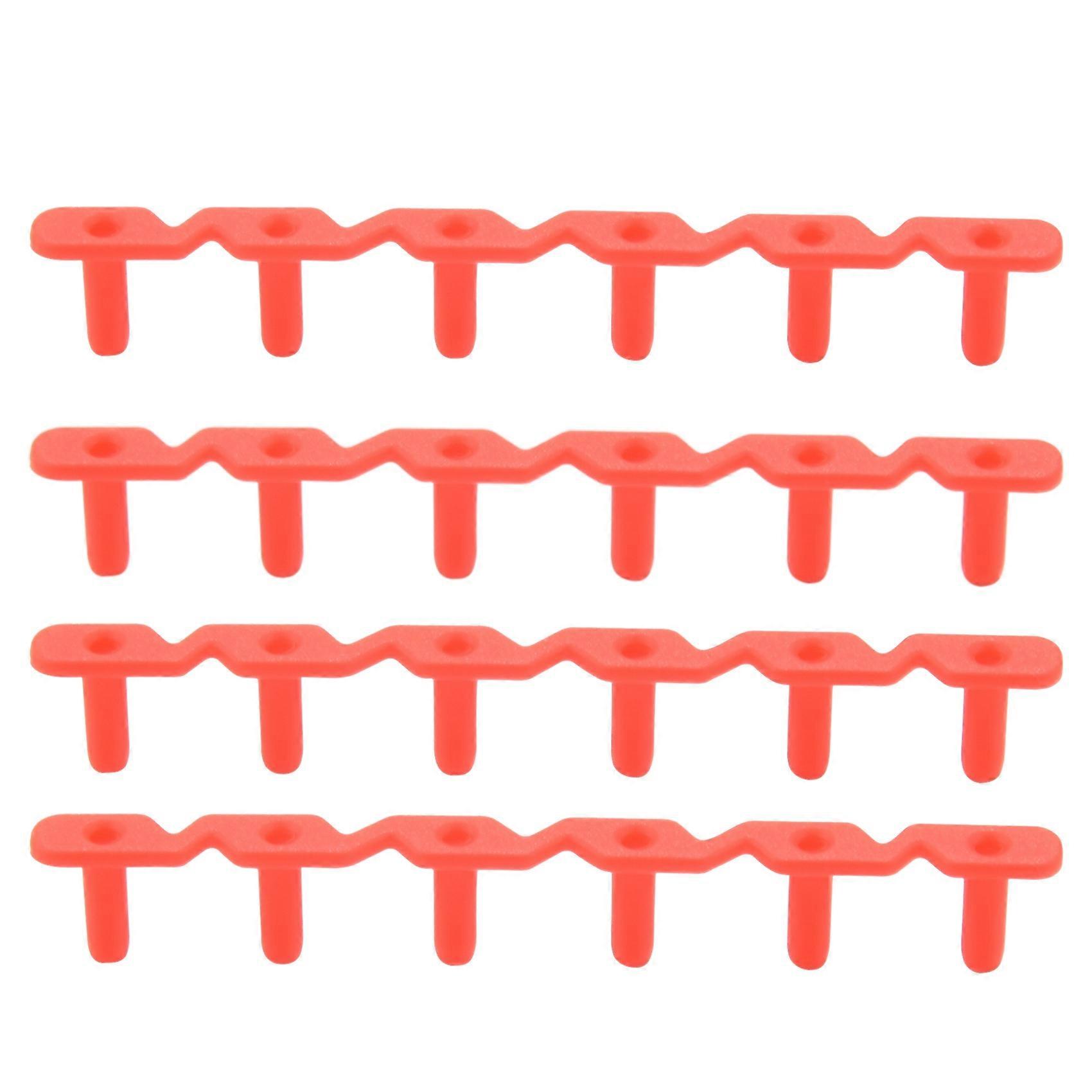 Badminton Racket Racquet Stringing Grommets Eyelets Replacement Accessories Guard Tube 6 Nails Type 