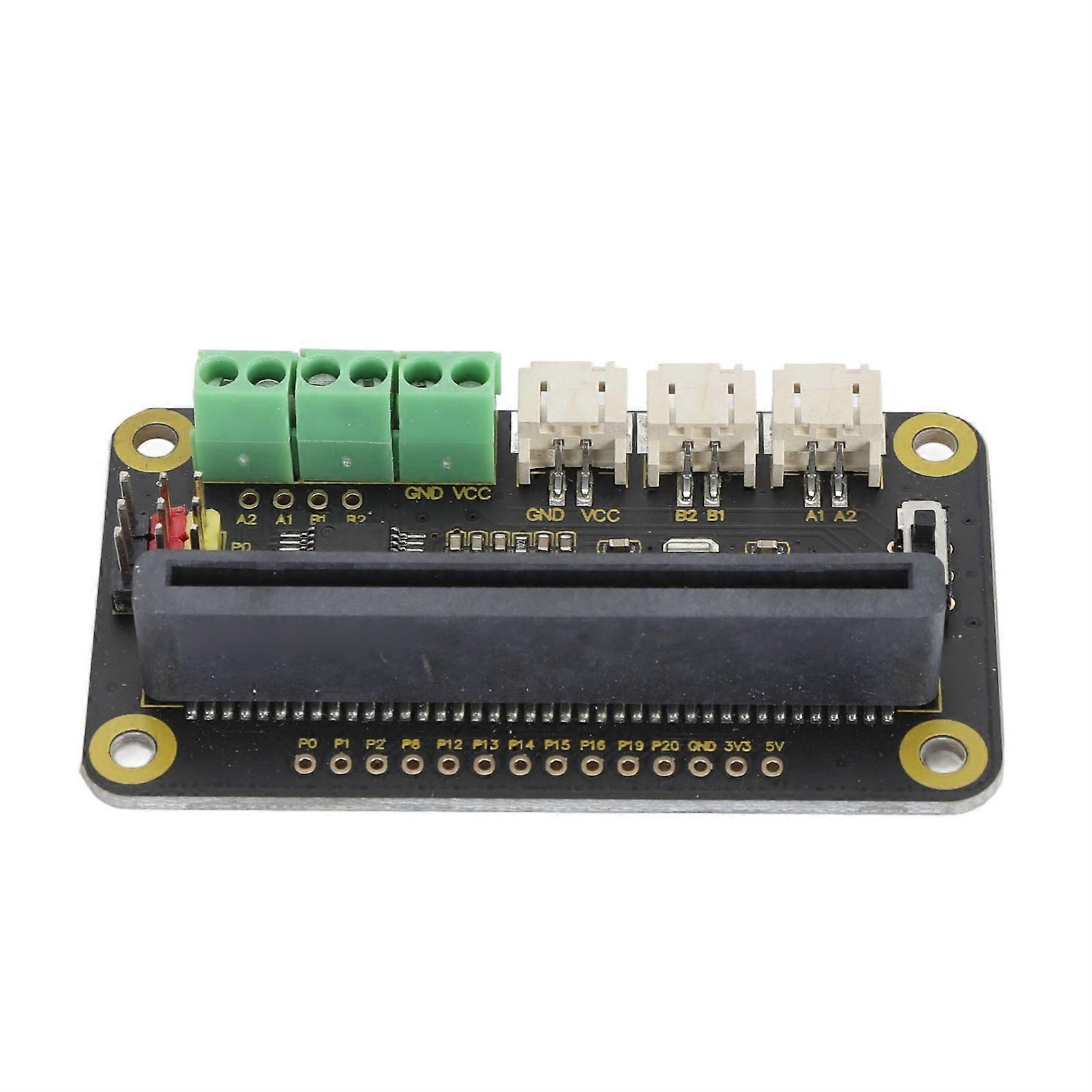 Powerful Servo Drive Expansion Board for Micro:Bit with TB6612FNG Motor Driver