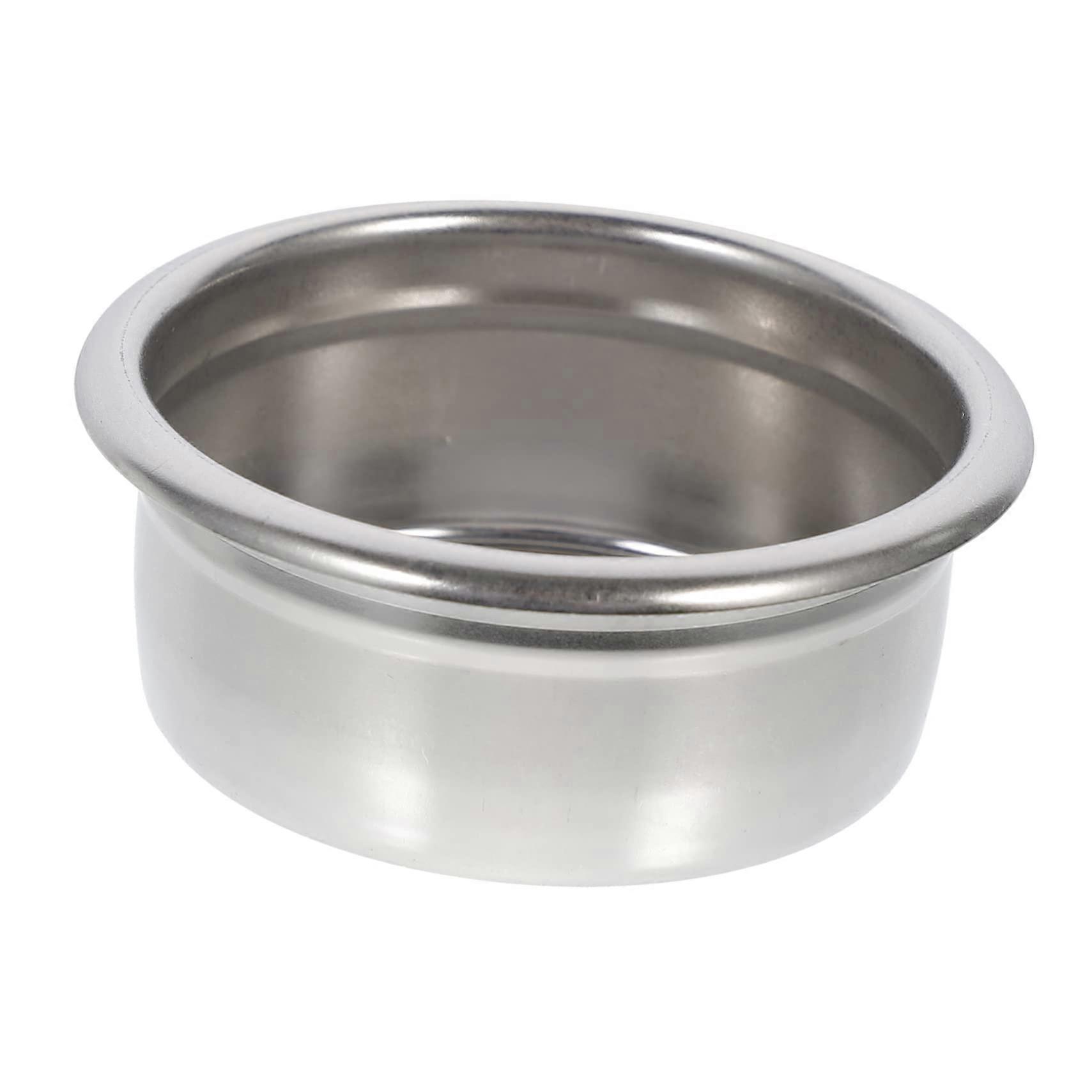 Stainless Steel Double Cup Filter Basket For Espresso Machines Precision Shower Screen 2Cup Size Compatible