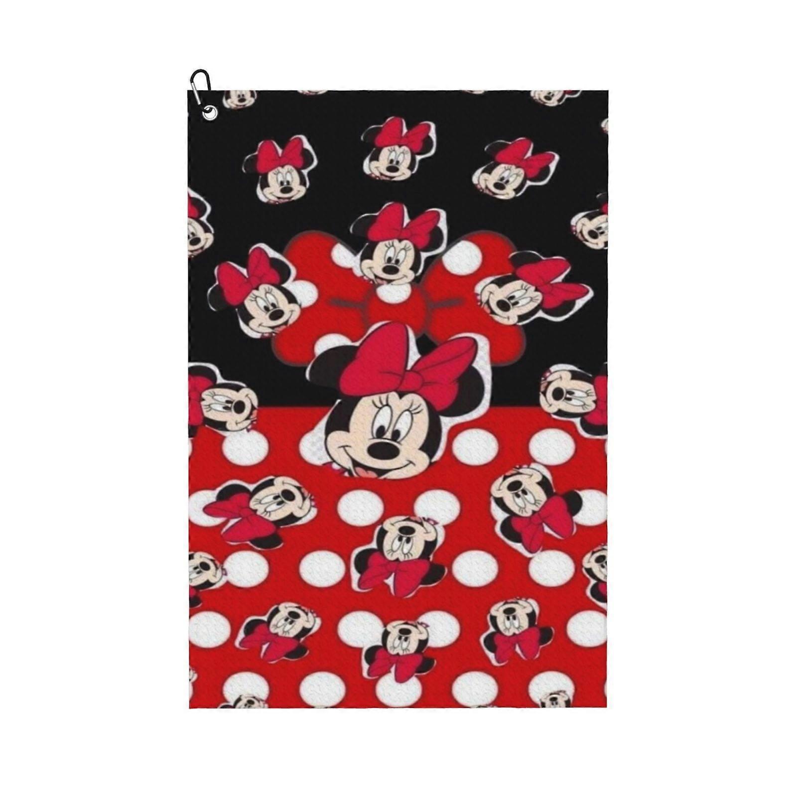 Mickey Mouse Golf Towel For Men, Microfiber Waffle Golf Towel Golf Accessories, Christmas, Birthday Gift