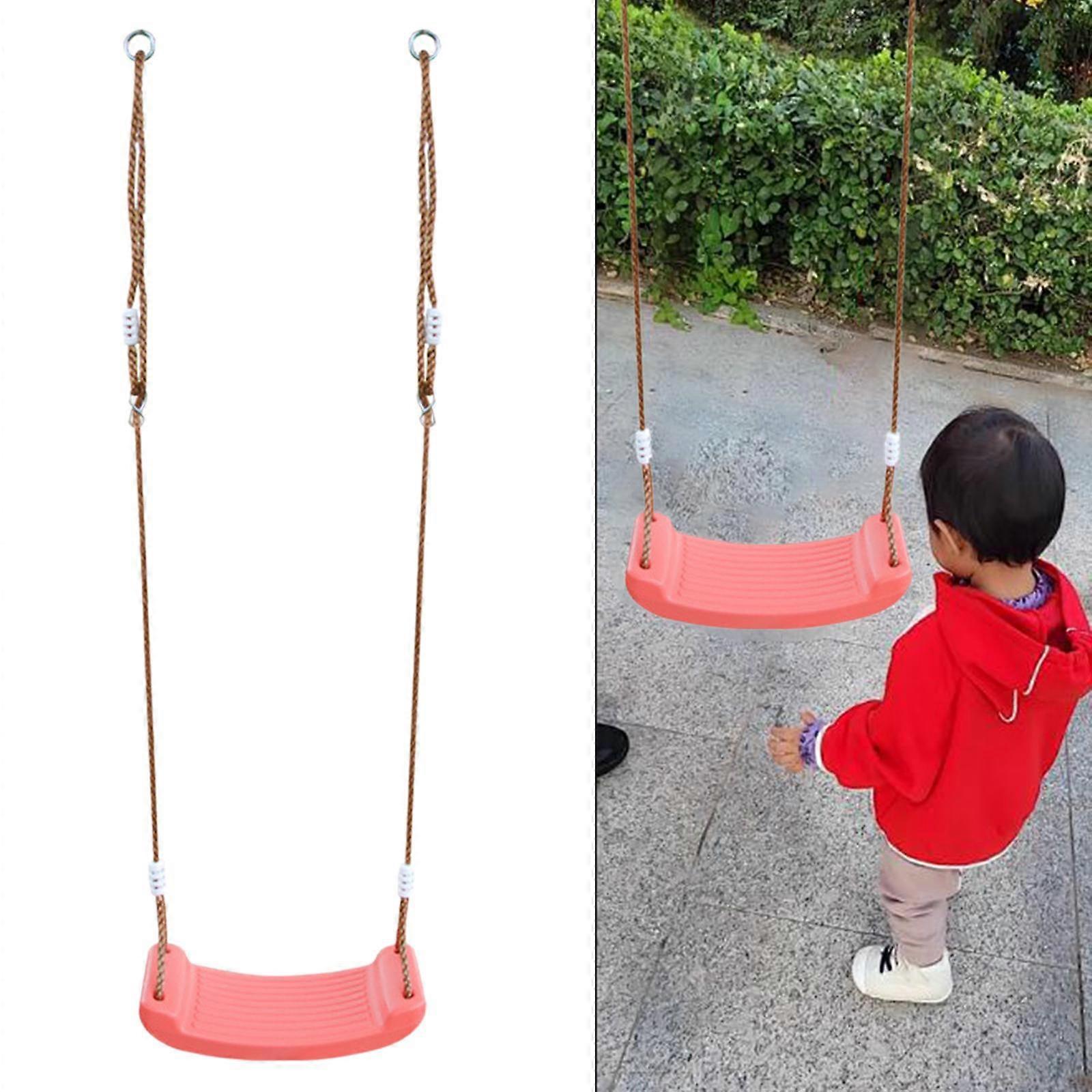 Hanging Swing Seat Adjustable Height Playground for Children Backyard