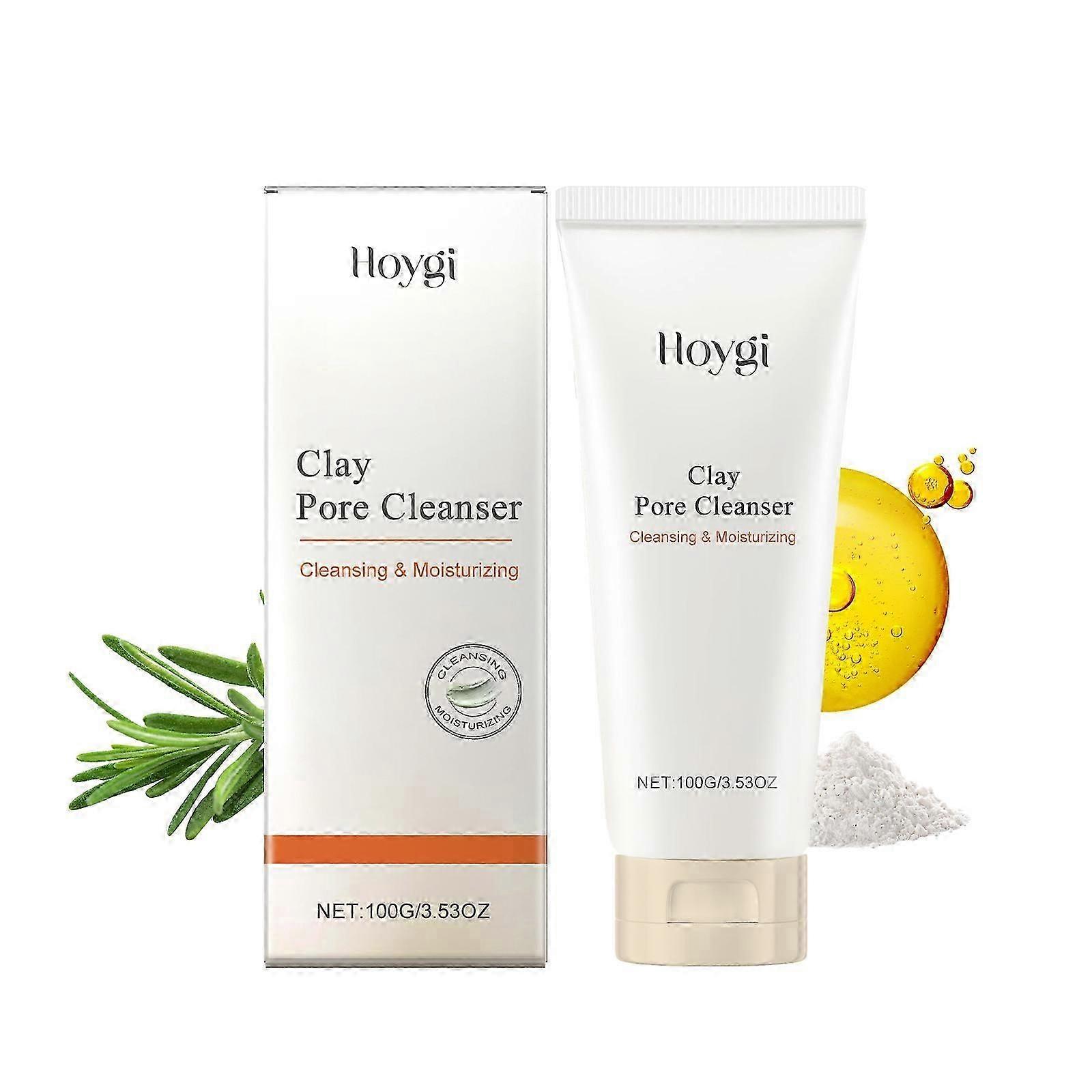 Hoygi Pore-Cleansing And Moisturizing Facial Cleanser Moisturizes And Controls Oil, Gently Cleanses The Facial Skin, Leaving It Refreshing And Not Tig