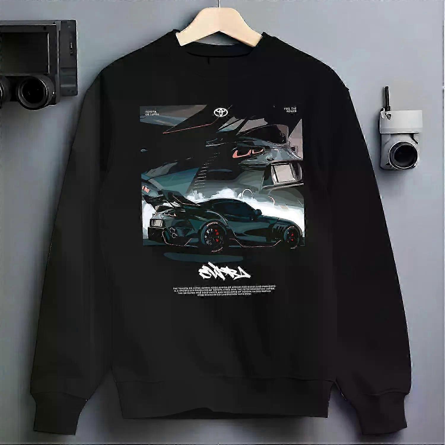 Sudadera Toyota GR Supra de cuello redondo