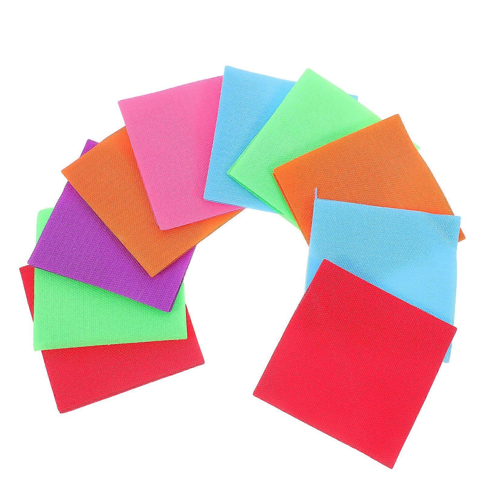Assorted Color Square Tape Carpet Markers for Classroom Use 20Pcs Set