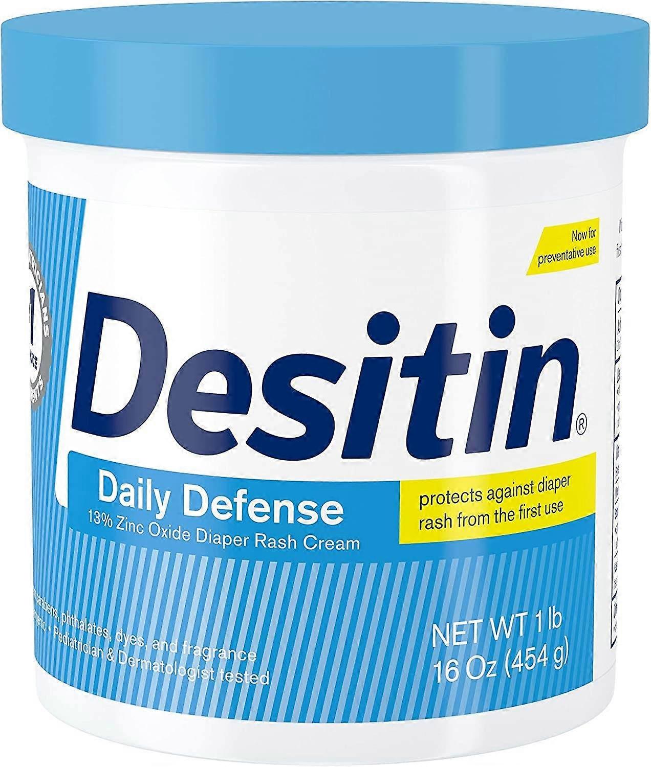 Desitin Diaper Rash Cream, Ταχεία ανακούφιση, Κρεμώδης, 16 oz
