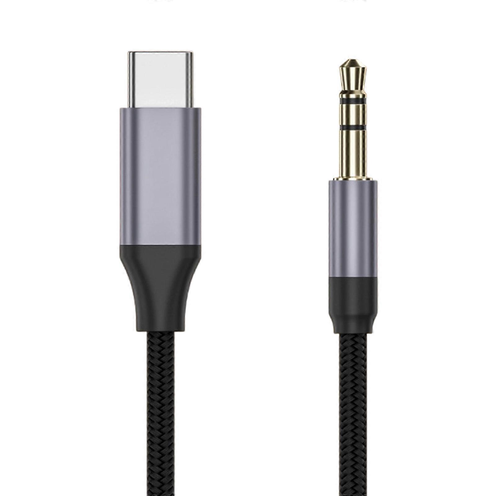 Strong Plaited Assistant Cable Type CREATE To 3.5mm For Mobile Devices Engine Clear Sound Output Multicolor