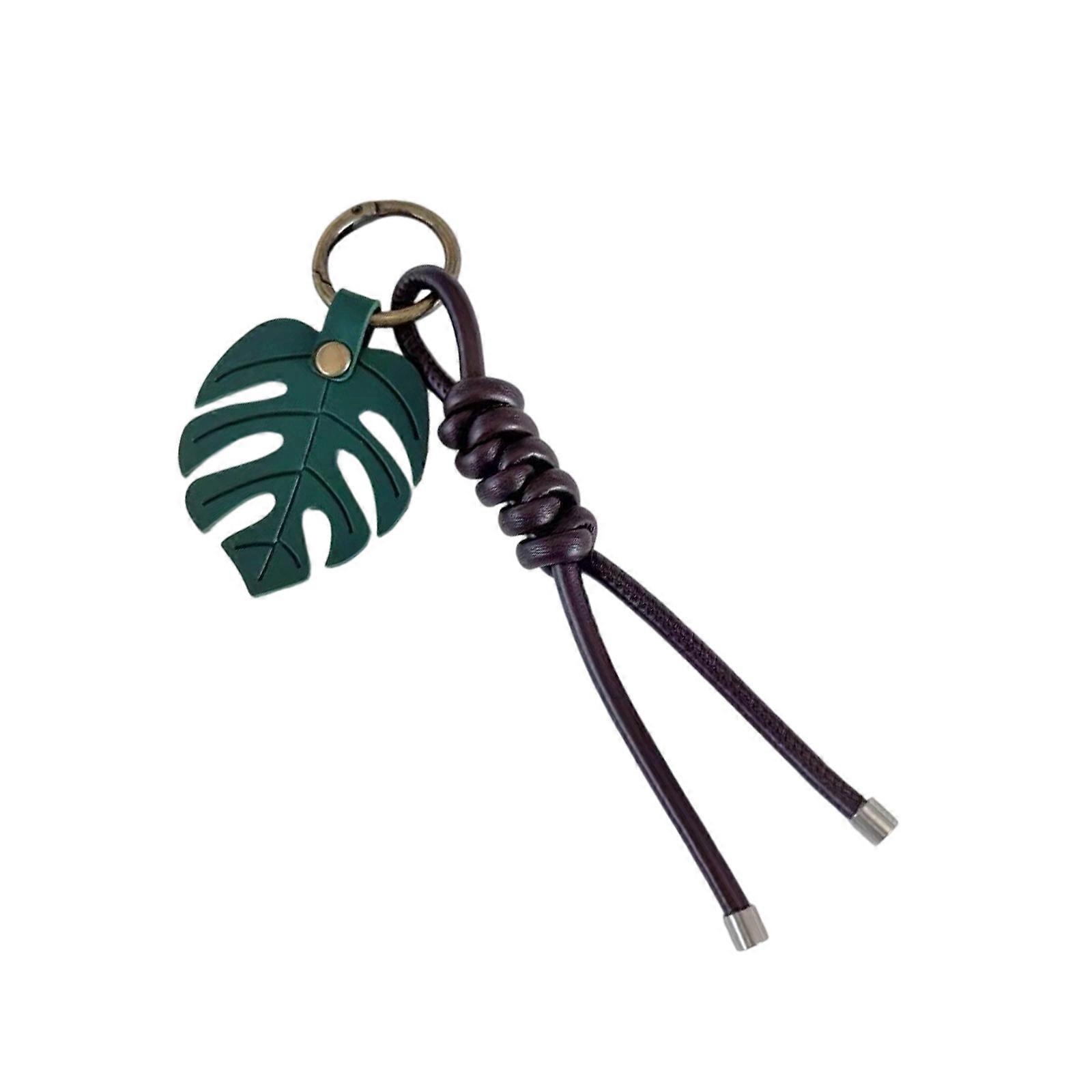 Elegant Palms Tree Pendant Keychain Sturdy Materials For Keys Purses Multicolor