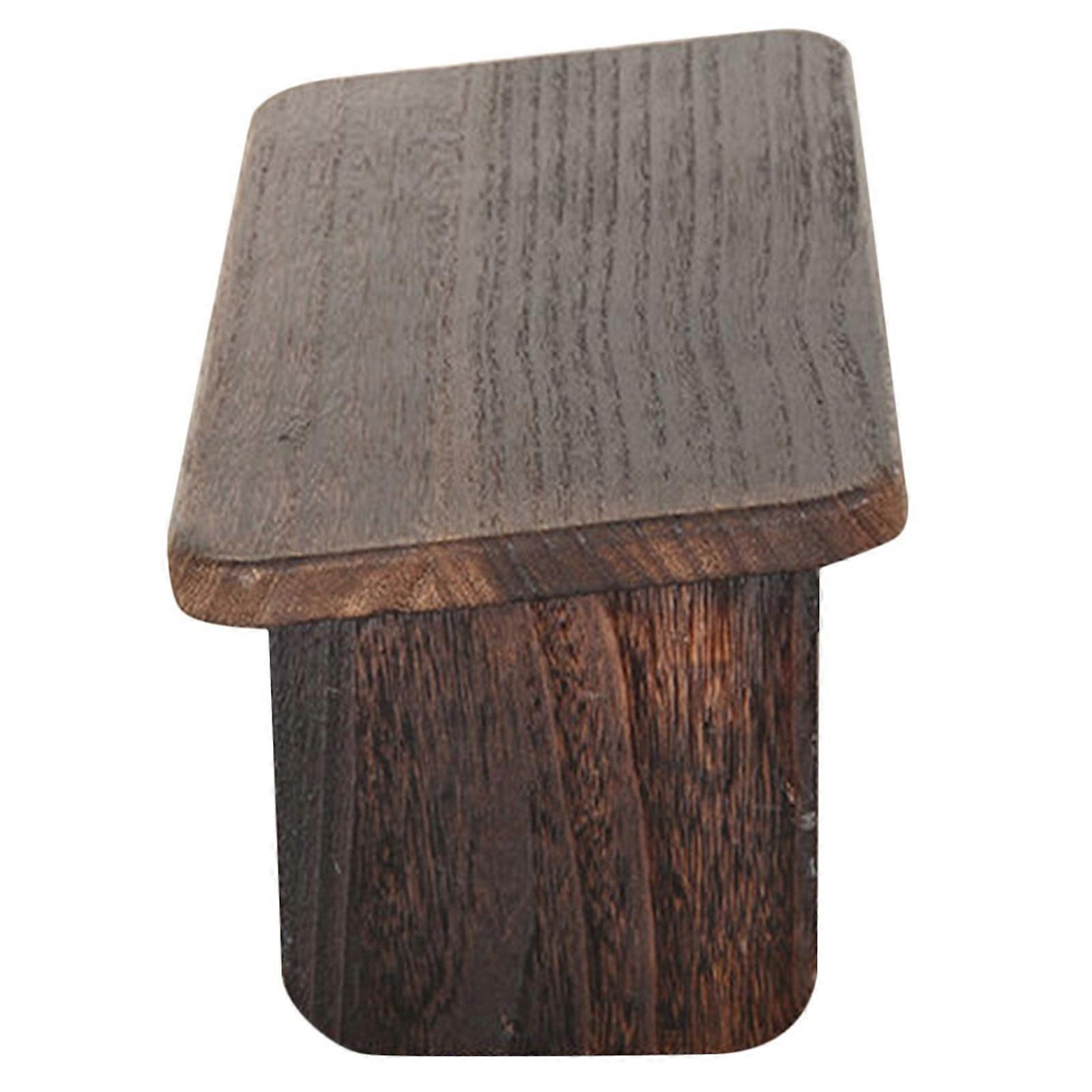 Solid Wood Meditation Stool for Kneeling Portable Prayer Kneeling Bench
