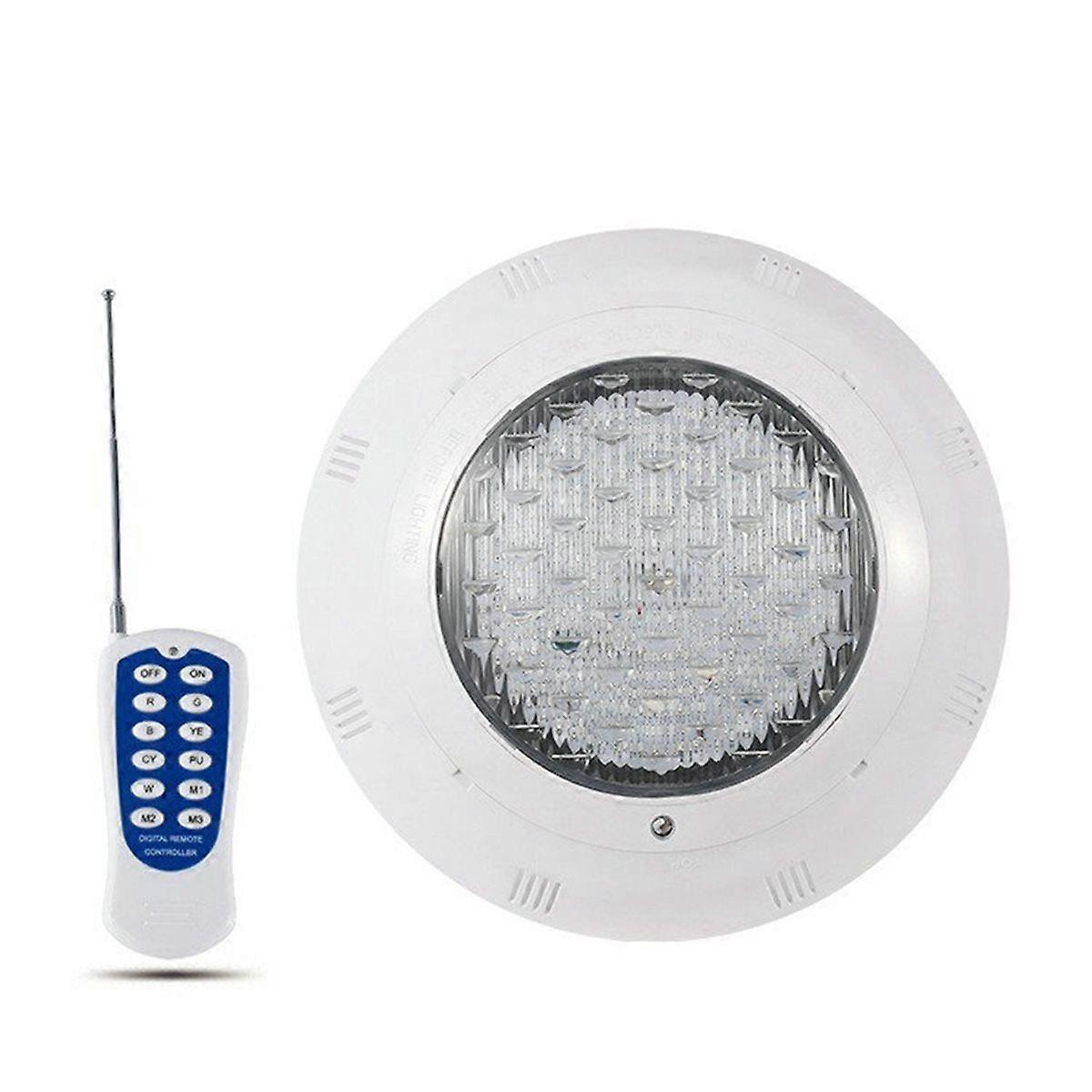 Multicolor LED Pool Light Waterproof Swimming Pool Lighting with Multiple Modes Fountain Aquarium W