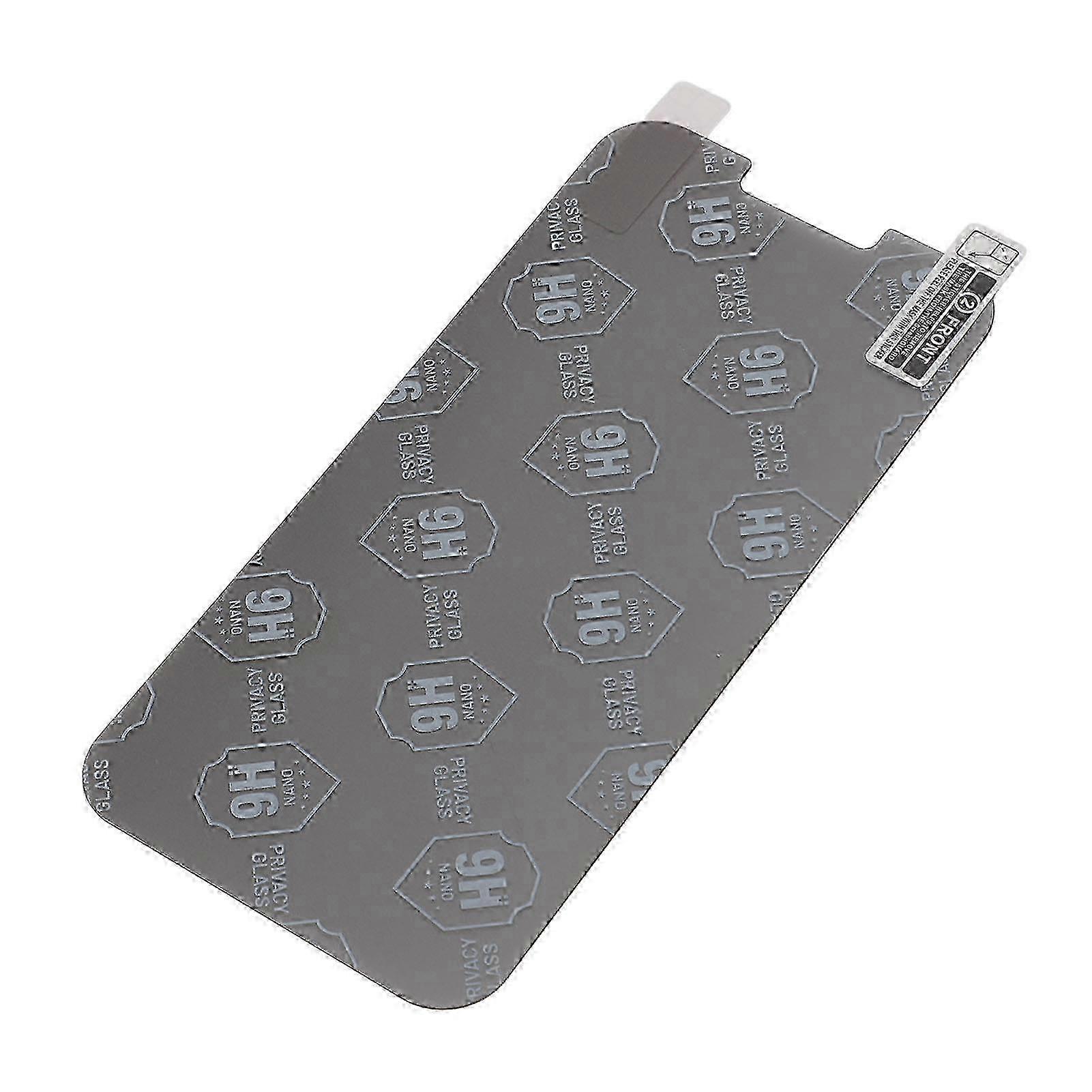 2 Set Private Screen Protector 6.1in 9H PET Frosted Waterproof Fingerprint Proof Private Filter for IOS 13