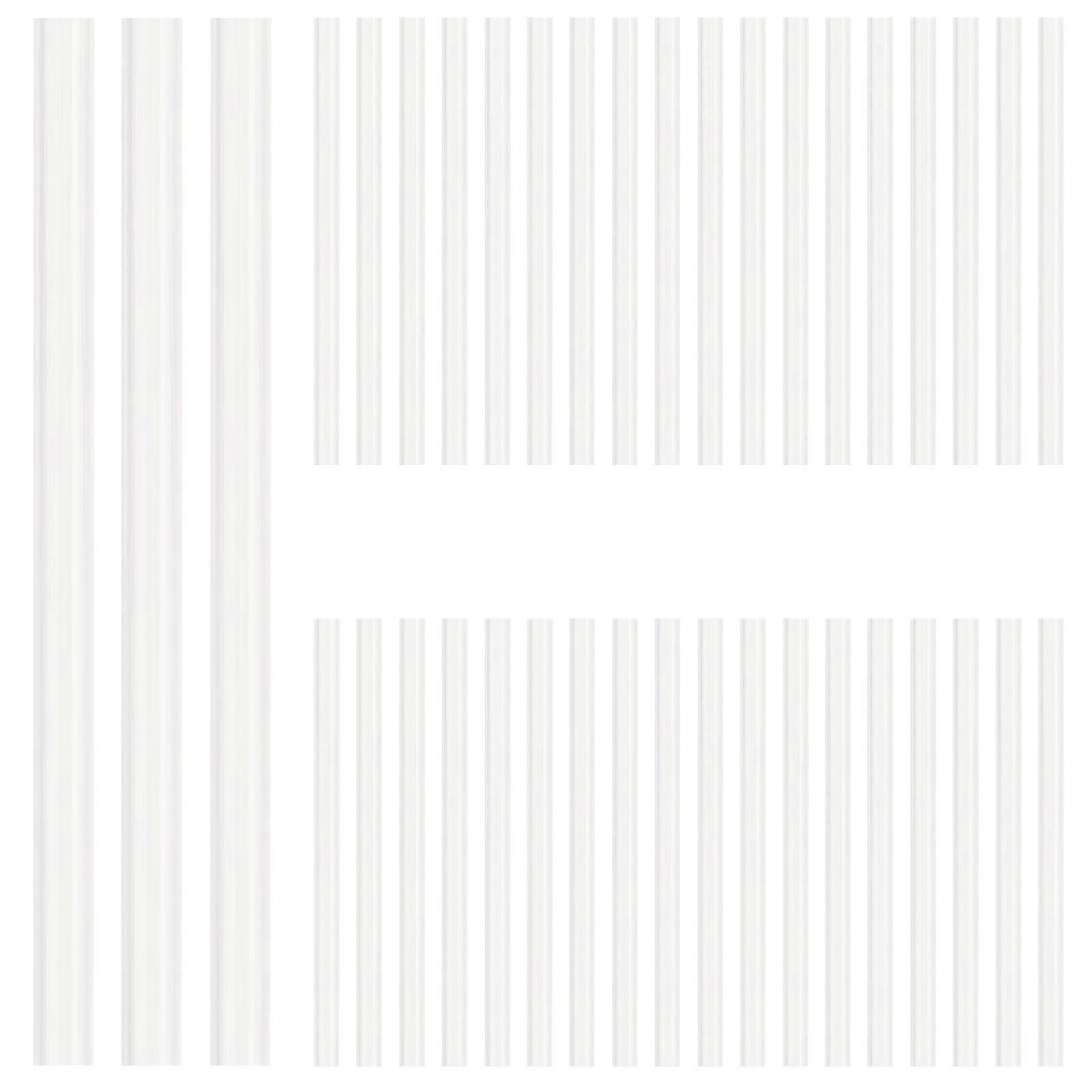 Protective Hook End Caps Transparent PVC for Clothes Hanger 50Pcs Set