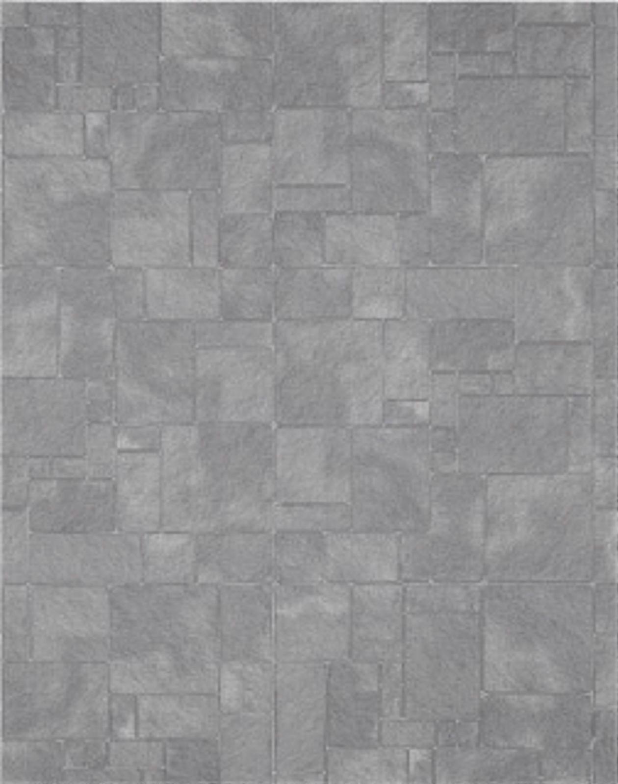 Dom lalek Miniatura Zużyte Flagstone Slate Effect Paper Floor 1:24