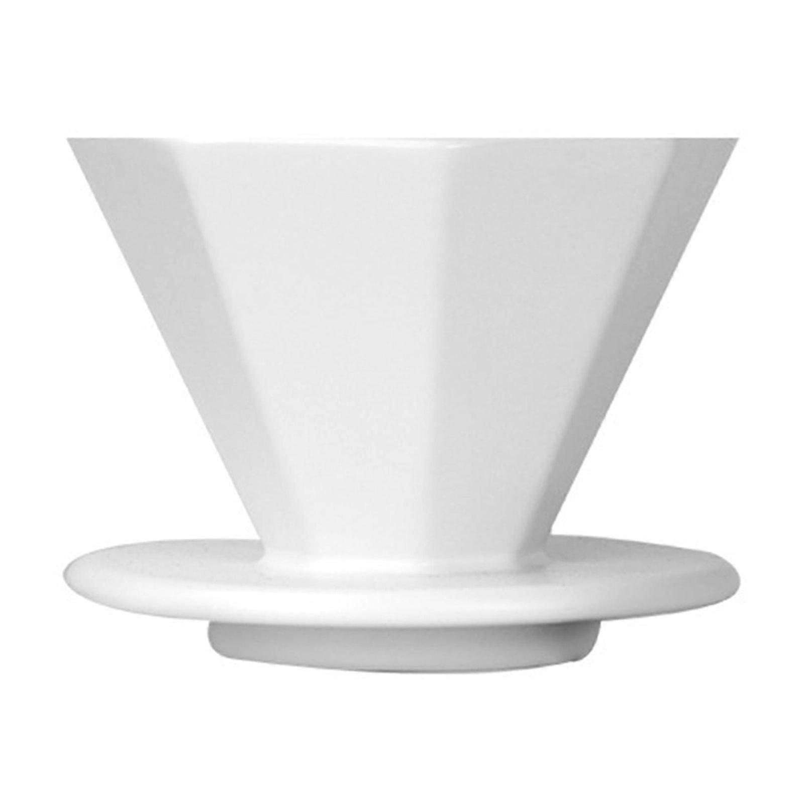 Mosiee 1-2 Cups 1-4 Cups Coffee Dripper Pour Over Coffee Filter Espresso Hand Brewed