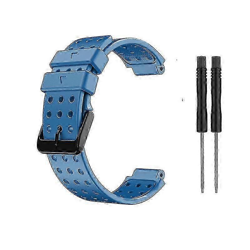 Compatible Garmin Approach S20 Watch Strap - Soft Monochrome Silicone Band