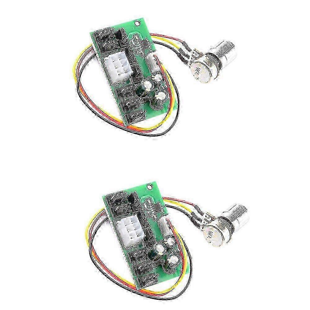 2pcs Computer Case Miner Fan Speed Controller 8 Port 4-pin Fan Hub Pwm High-power Fan Controller Fa