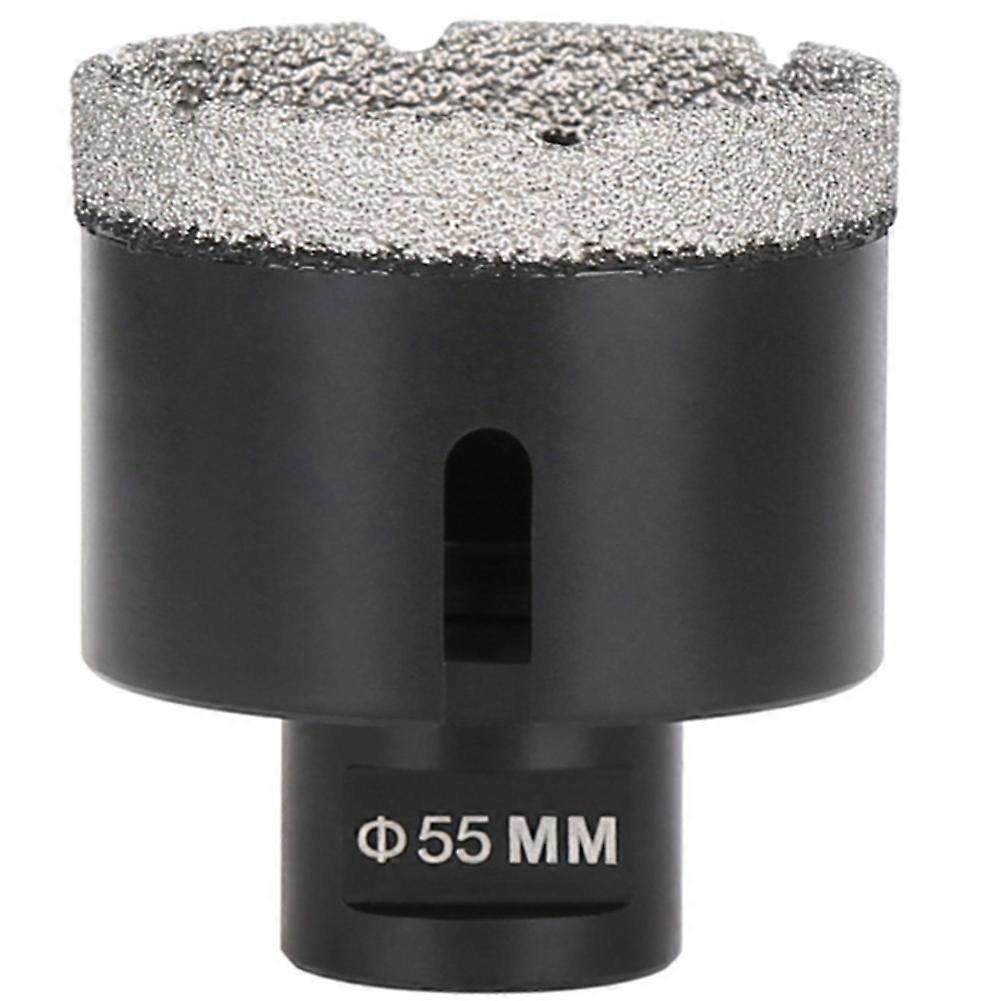 55mm Diamond Drill Bit Marble M14 Cutting Machine Drill Tile Stone Drill Bit Tool 1Pc Thread Brazing