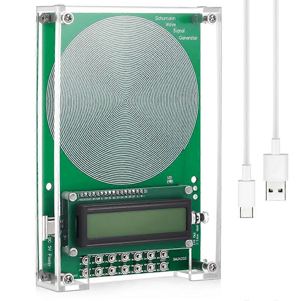 0.01Hz-10000Hz Adjustable Sine Wave Resonance Generator Ultra Low Frequency Generator Resonator Sound Frequency Machine