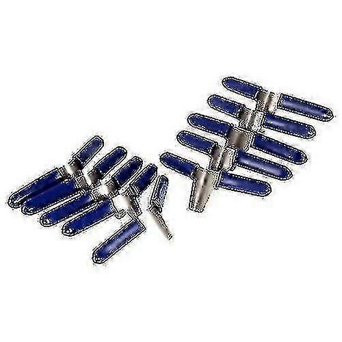 10-Piece Padlock Shim Set - Professional Locksmith Assistance Tools for Lock Picking