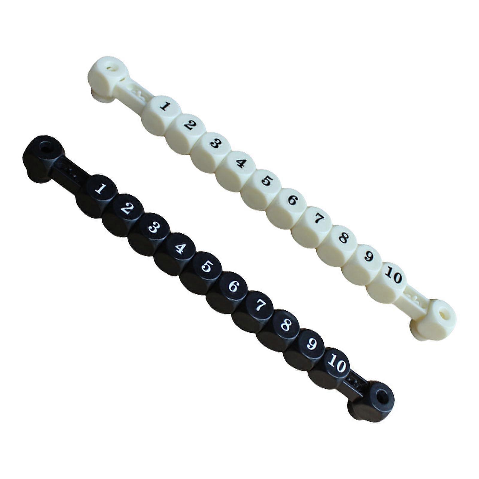 Table Football Scoring Counter - 2Pcs Score Keeper with 10 Numbers Indicators for Foosball Games