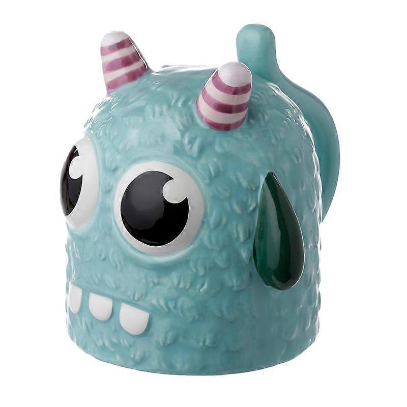 Novelty Upside Down Ceramic Mug - Blue Monstarz Monster 1 Pack