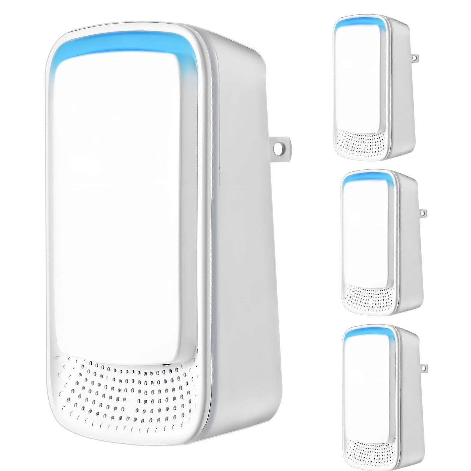 Negative Ion Air Purifier PlugIn with Quiet Ionic Air Cleaner for Home, Bedroom, Office, Mini Portable 4 Pack