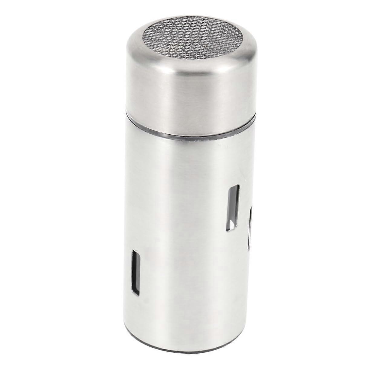 Double Layer Mesh Spice Tins Salt Storage Container Pepper Shaker Duster