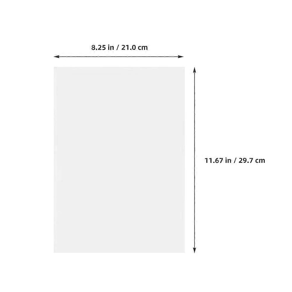 A4 White Printer Paper for Double-Sided Printing with 100 Sheets for Office Use