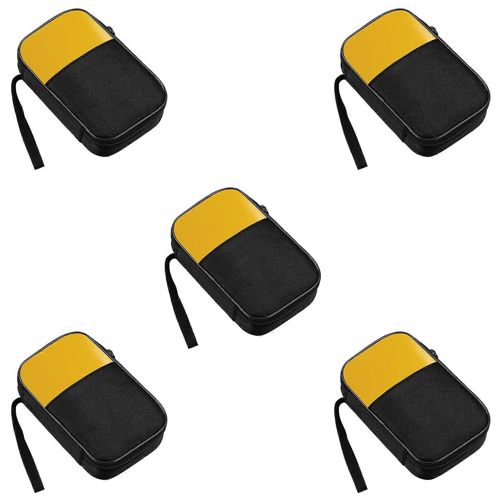 5X Soft Tool Carrying Case for 117/116/115/114/113 Digital Multimeters 62 Max and More, with Smooth Zipper