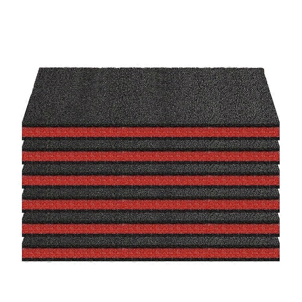 6 Pcs Tool Box Foam Inserts 18 X 18 X 1 Inch Tool Box Liner Polyethylene Foams Sheets Toolbox Organizer and Storage Tool