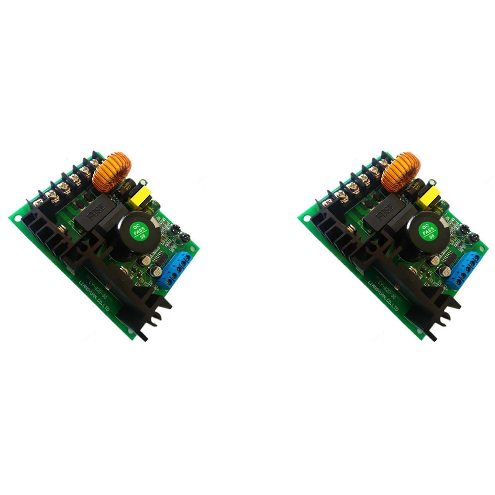 2X LY-820 PWM 110V220V DC Permanent Magnet Motor Governor Drive Module Controller Board