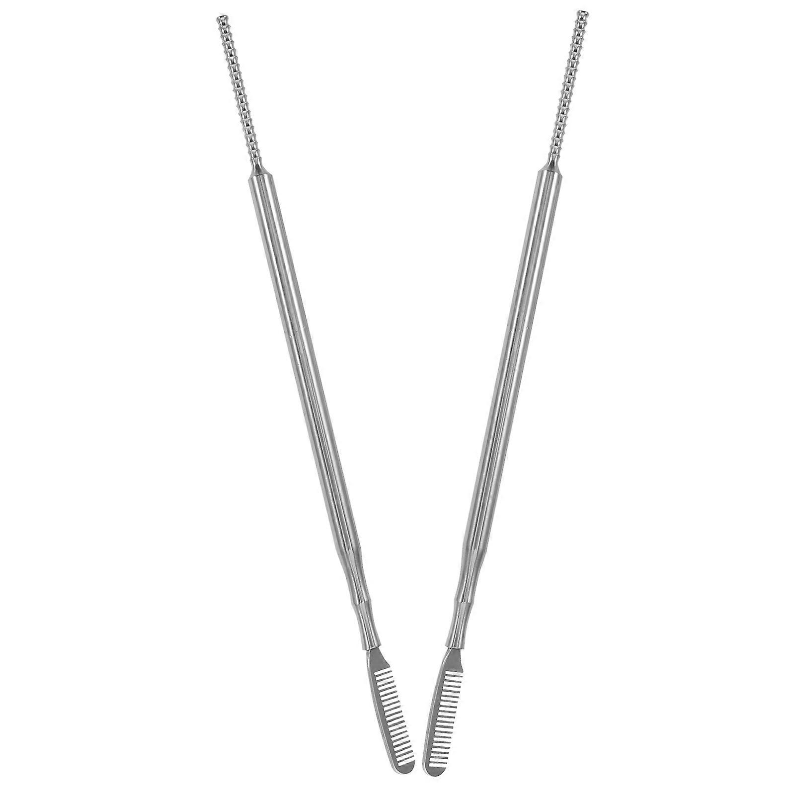 Metal Eyelash Lift Perm Tools for Curling Lash Extensions 2Pcs Kit