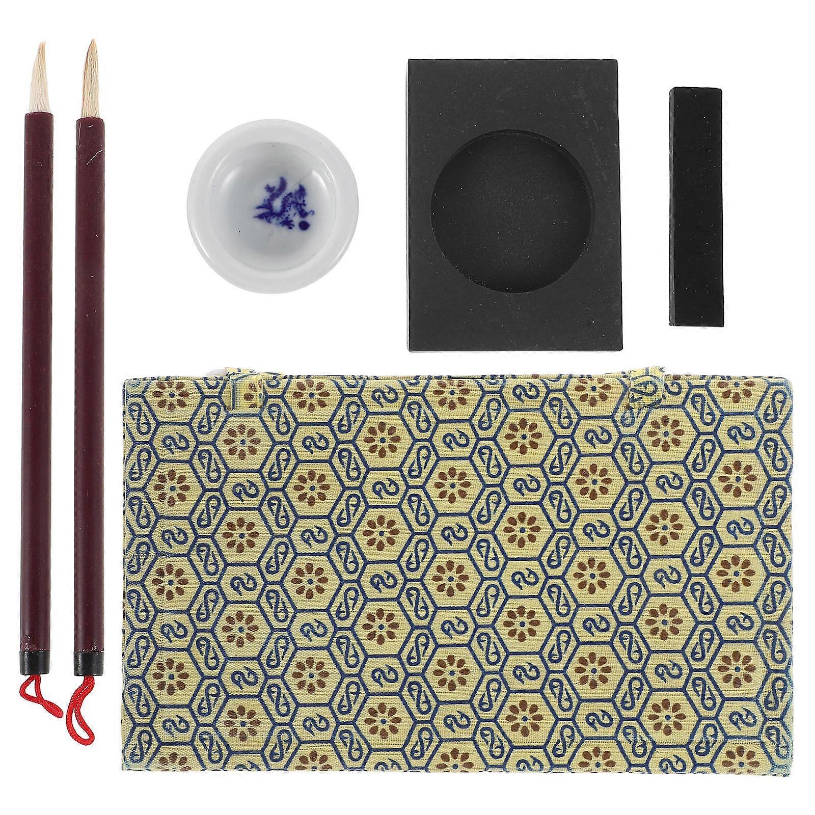 Calligraphy Set for Kids with Complete Writing Tools and Ink Stone 1Set