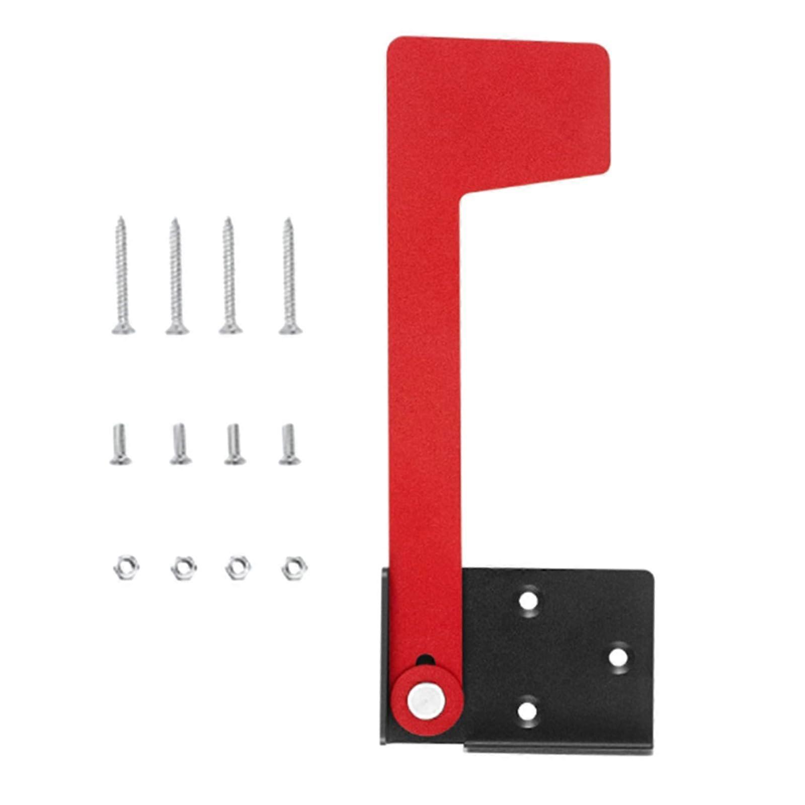 Mailbox Flag Replacement Kit with Durable Stainless Steel, Weather Resistant, Easy Install for Metal and Wood