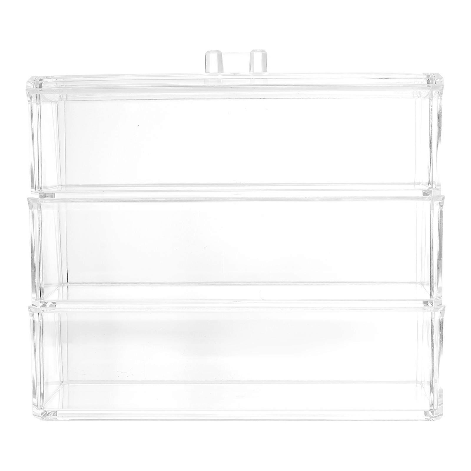 Makeup Box Transparent Acrylic Storage Box for Storage 1Pcs Desktop Container