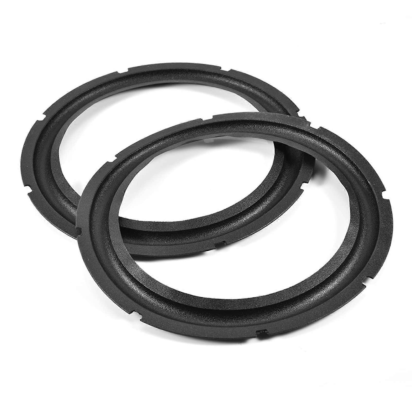 10 Inch Rubber Surround Ring For Speakers, AntiAging, Durable Replacement Parts, 2Pack