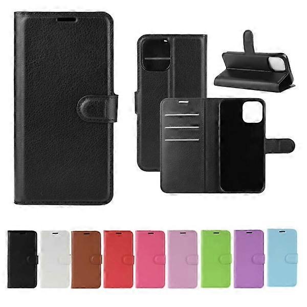 Wallet Case compatible with Apple compatible with iPhone 16 - Various Colors Red