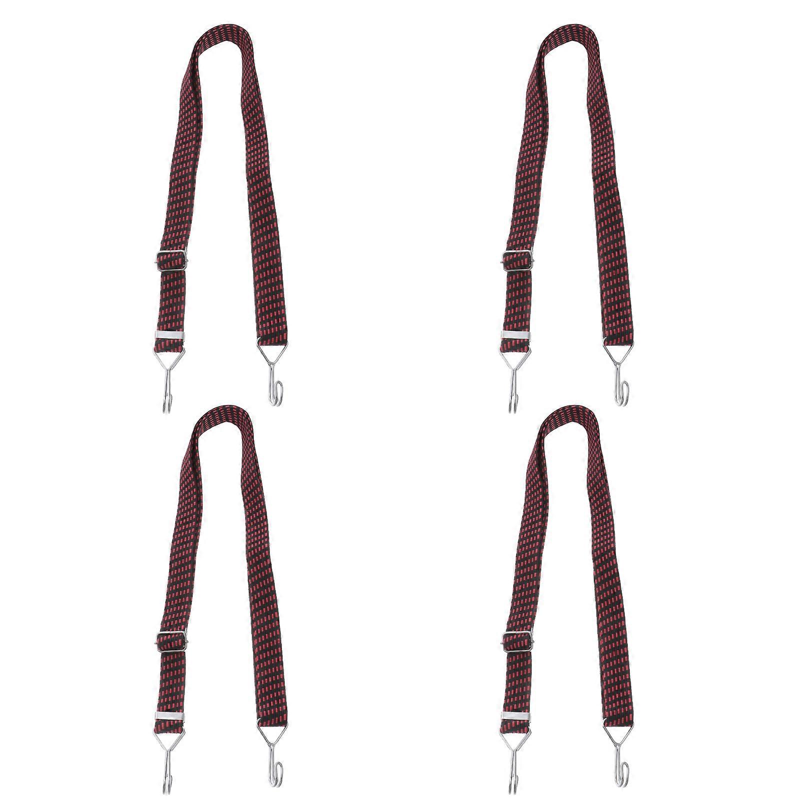 Elastic Cargo Binding Straps Adjustable with 4Pcs Luggage Bungee