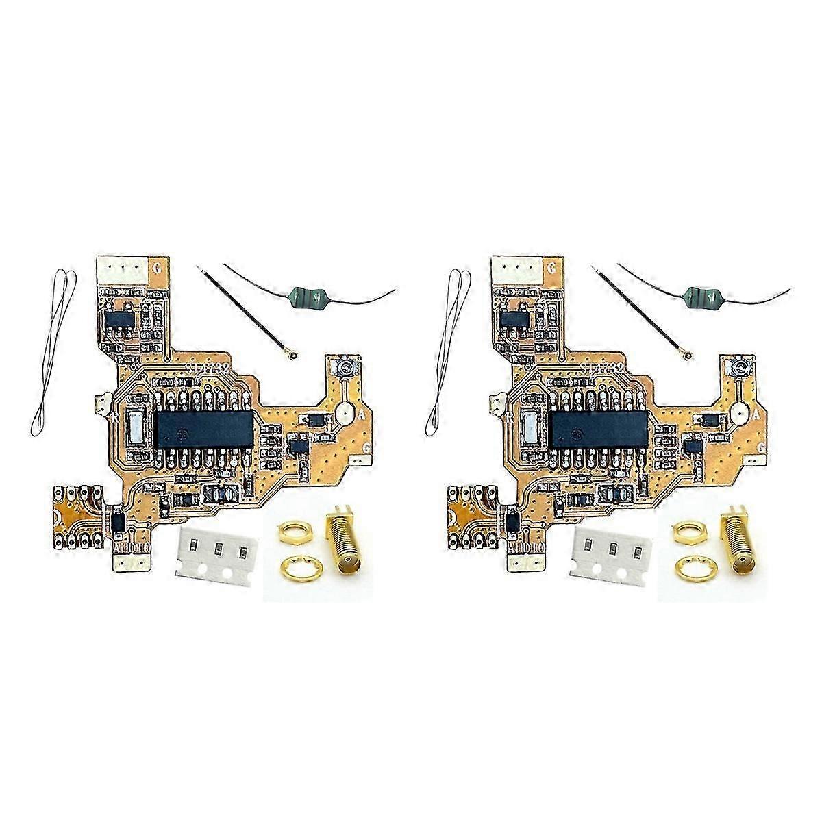 2X SI4732 Chip and Crystal Oscillator Component Modification Module for Uvk5/K6 PLUS FPC Version for