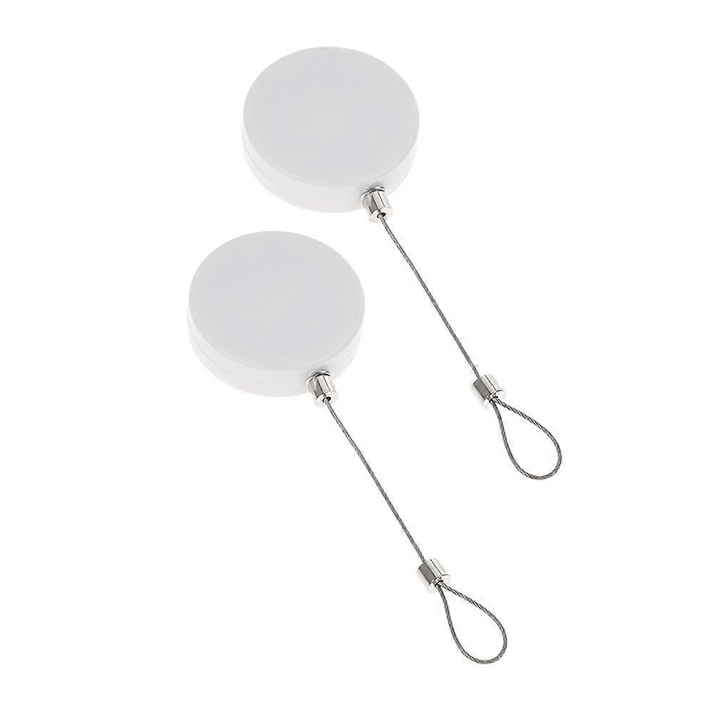 Retractable Security Cable Lock for Electronic Product Holder with 6Pcs