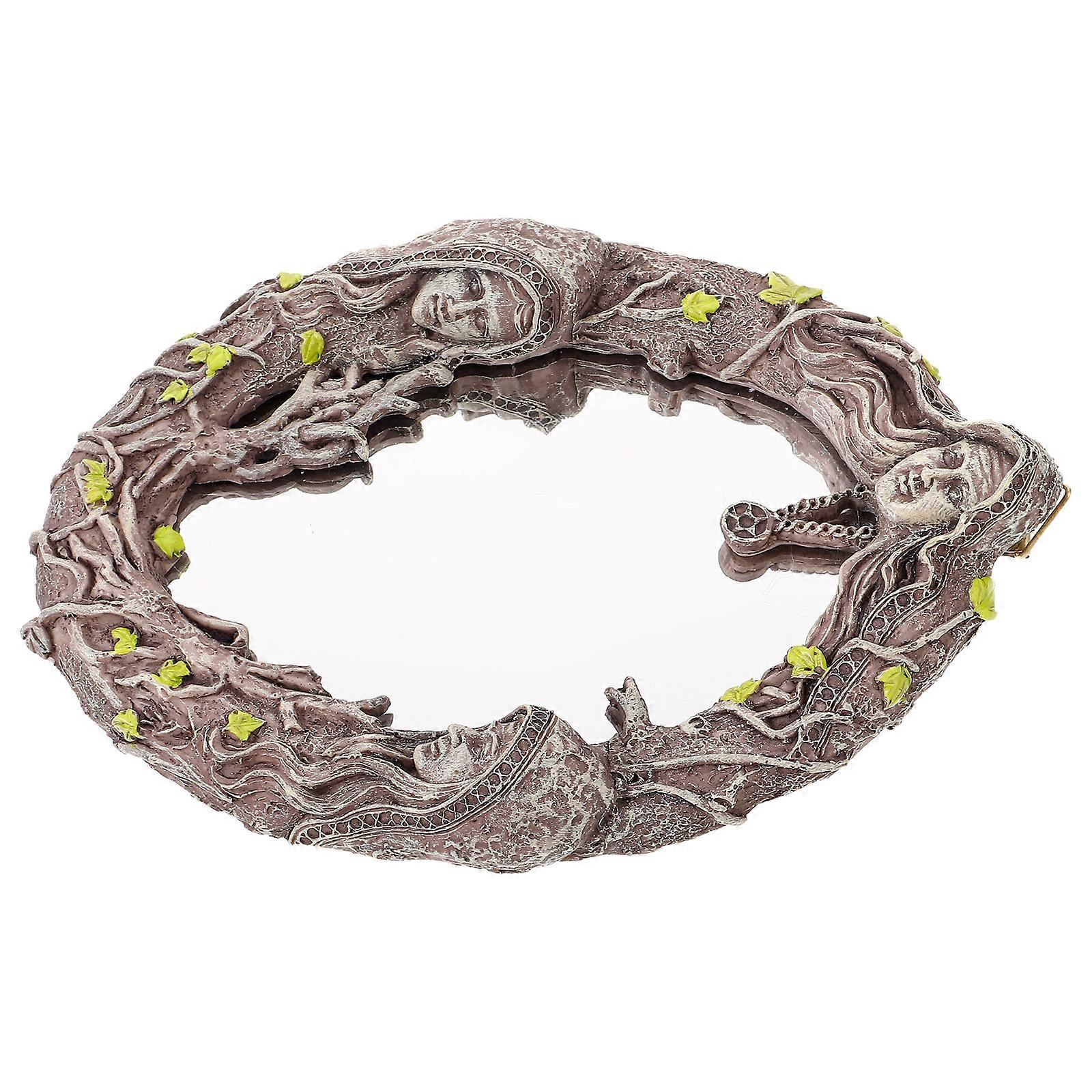 Clear Makeup Mirror 5Pcs Tabletop Makeup Mirror for Desktop Vanity