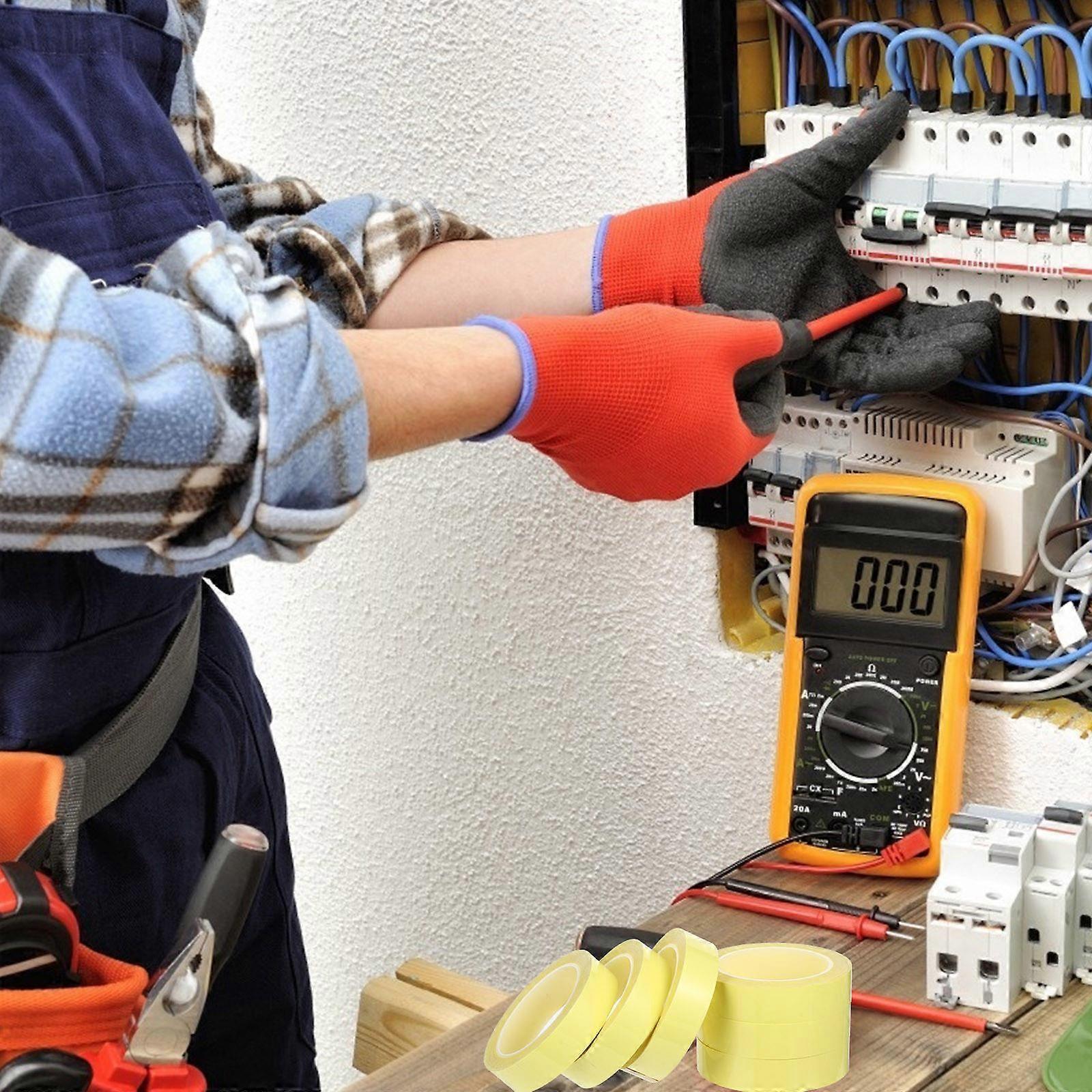 Adhesive Insulation Tape for Motor Capacitor 6Pcs Assorted Color