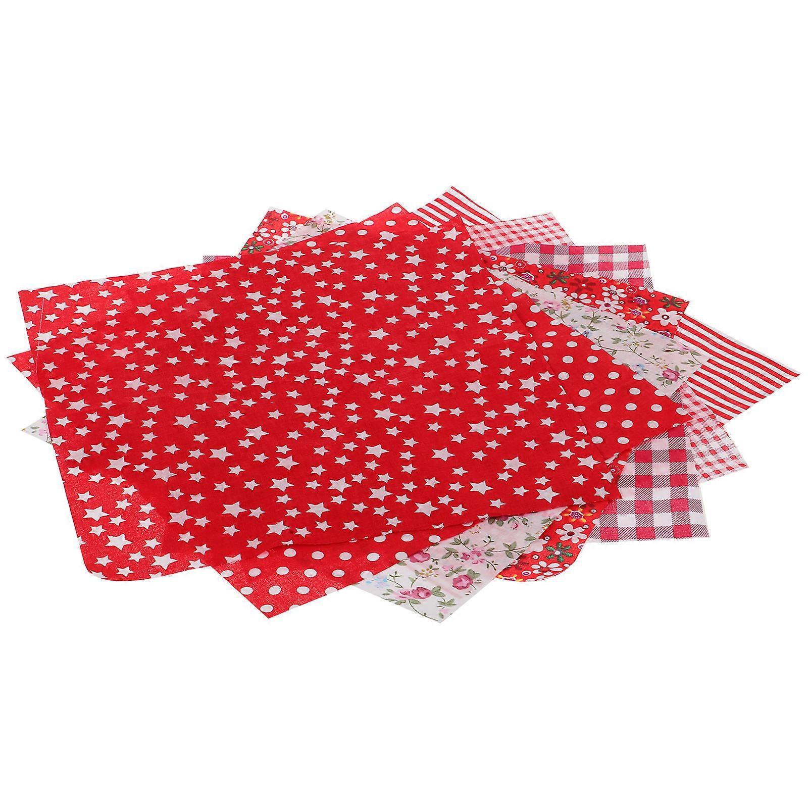 7Pcs Printed Cotton DIY Cloth Creative Sewing Fabric for Handmade Patchwork